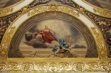 Jupiter Dispatching Mercury on a Mission, Elizabeth Saloon